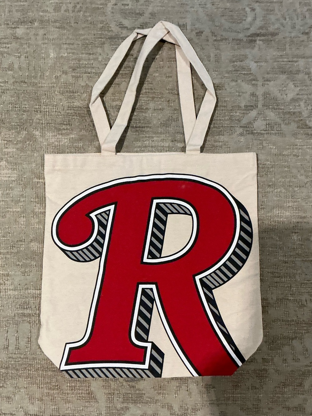 Rolling Stone Magazine Logo Canvas Tote Bag